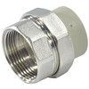 Муфта PP-R комбинированная разъемная серая Дн 25х3/4" ВР RTP (РосТурПласт) 15517, миниатюра — 1