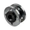 Компенсатор резиновый антивибрационный EPDM DI7240N Ду 100 Ру10/16 фл L=135мм Tecofi DI7240N-0100 сжатие/растяжение 19 мм/10 мм